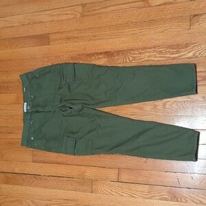 Size 4 green cargo pants